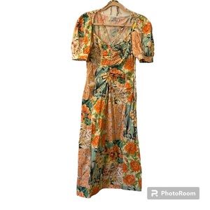 Vintage Summer style midi dress